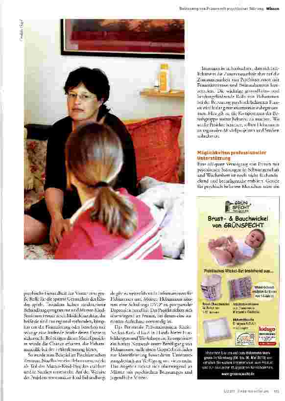 Vorschauseite 2: Interdisziplinäre Betreuung von Frauen mit psychischen Störungen