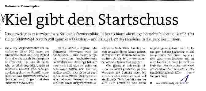 Vorschauseite 1: Kiel gibt den Startschuss