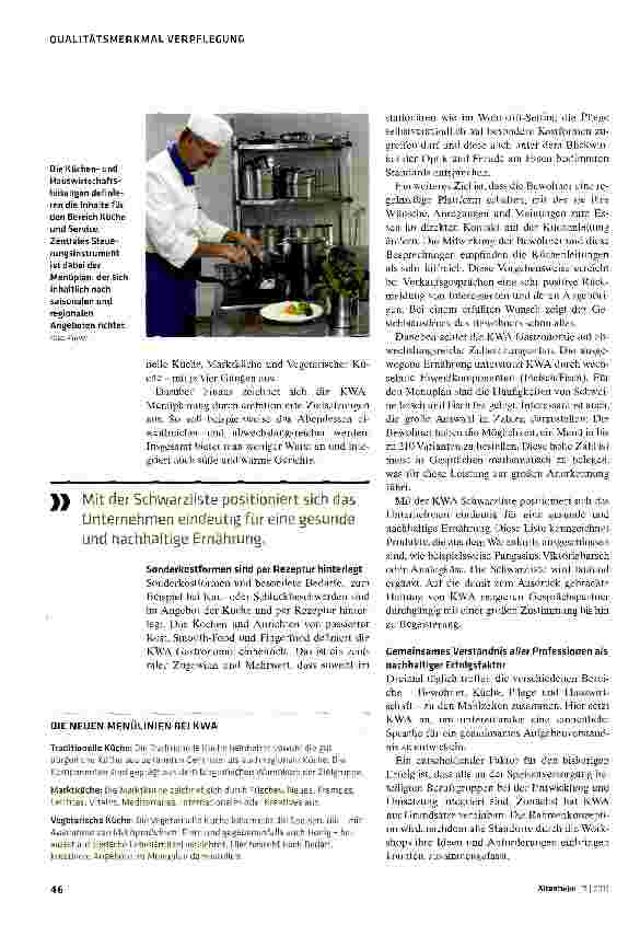 Vorschauseite 3: Übers Essen spricht man immer