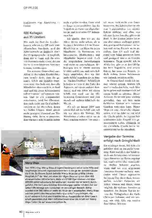 Vorschauseite 3: Barfuß in den OP