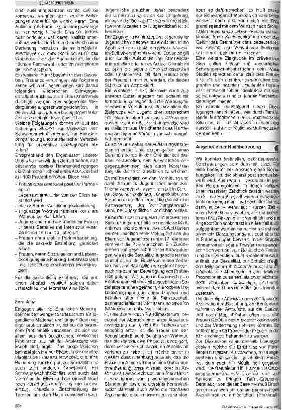 Vorschauseite 3: Schwangerschaftsprävention nach Interruptio