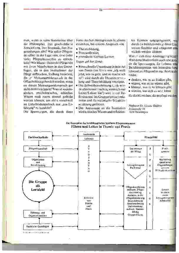 Vorschauseite 3: Eine spannende Neuigkeit Pflegemanagement als Studium von Theorie und Praxis