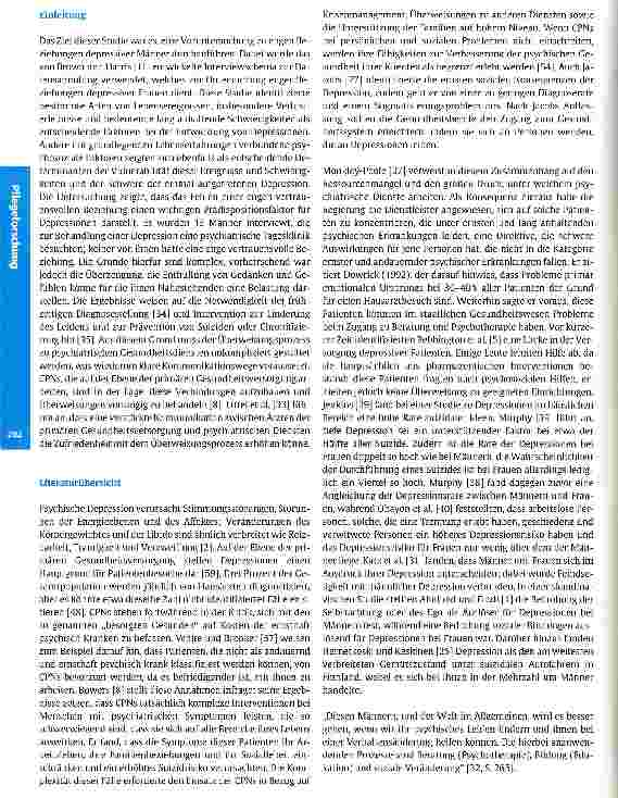 Vorschauseite 2: Depressive Männer: Eine explorative Studie zu engen Beziehungen