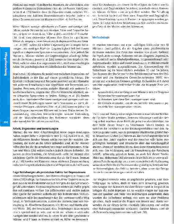 Vorschauseite 4: Depressive Männer: Eine explorative Studie zu engen Beziehungen