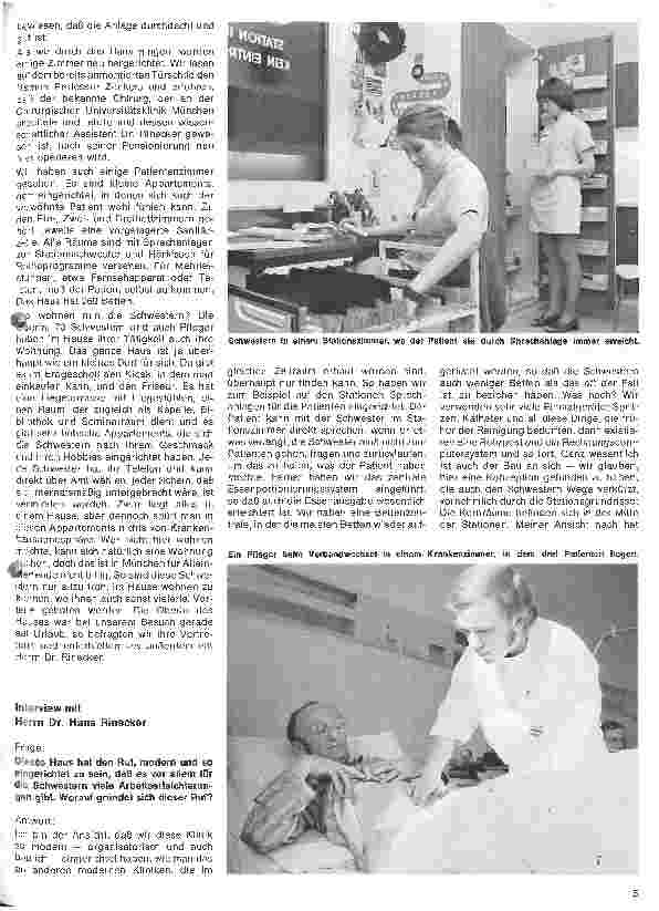 Vorschauseite 4: Die Chirurgische Privatklinik Dr. Rinecker München