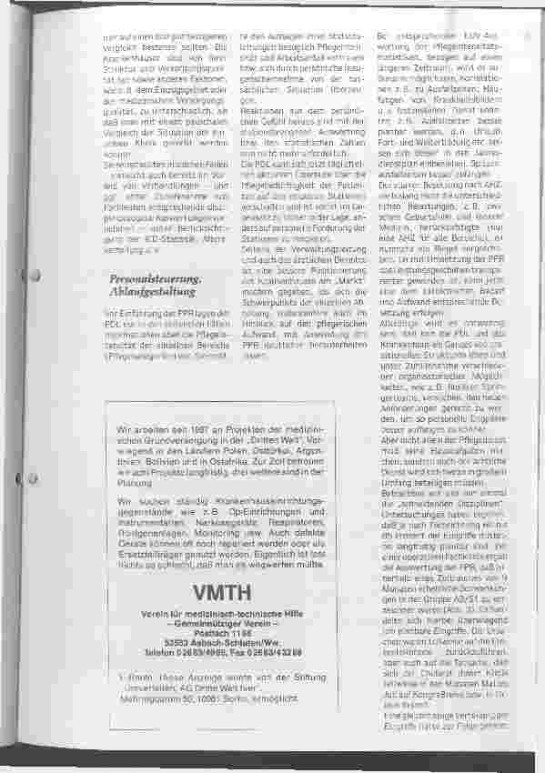 Vorschauseite 5: Die Chancen der Pflege-PR werden bisher kaum genutzt Einseitige Auslegung, schlechtgeschultes Personal mindern den Gewinn