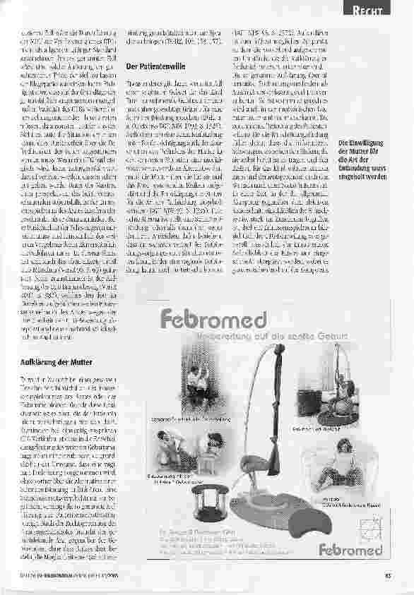 Vorschauseite 5: Haftungsrisiken mangelhafter Geburtsüberwachung