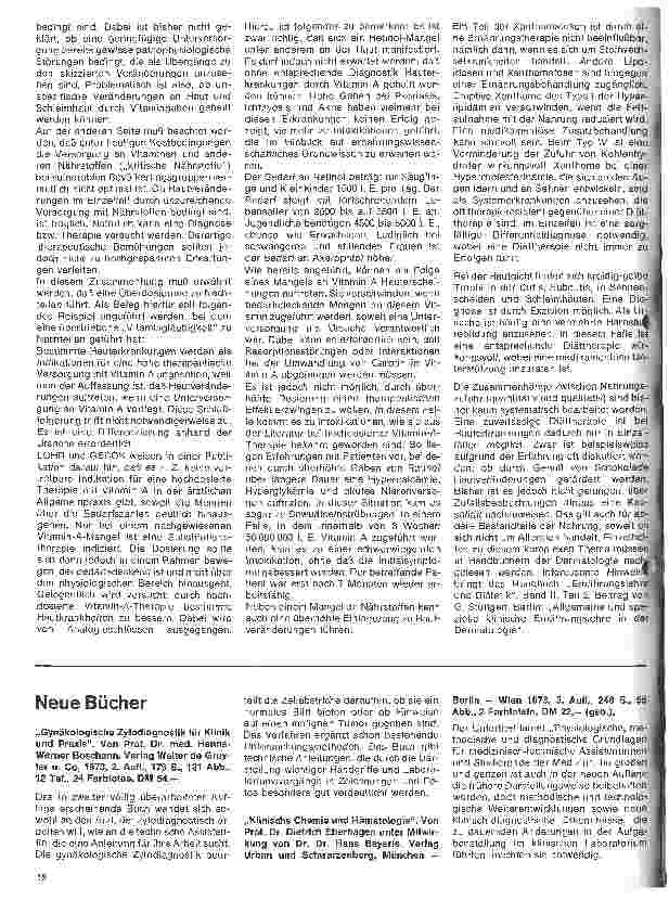 Vorschauseite 3: Grundzüge der Ernährung des gesunden Menschen 57. Folge: Einfluß der Ernährung auf Gesundheit u. Leistungsfähigkeit
