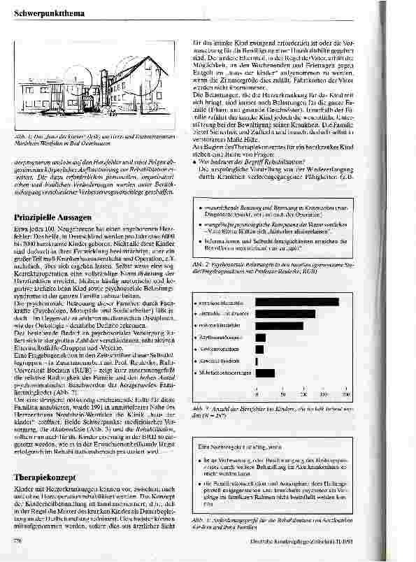 Vorschauseite 2: Klinik Haus der kinder Erfahrungen zum Kursverlauf aus einem Nachsorgezentrzm für herzkranke Kinder und ihre Familien