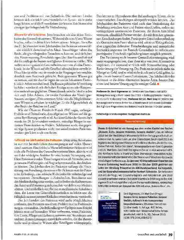 Vorschauseite 6: Klartext für Patienten