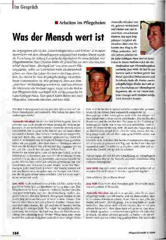 Vorschauseite 1: Was der Mensch wert ist