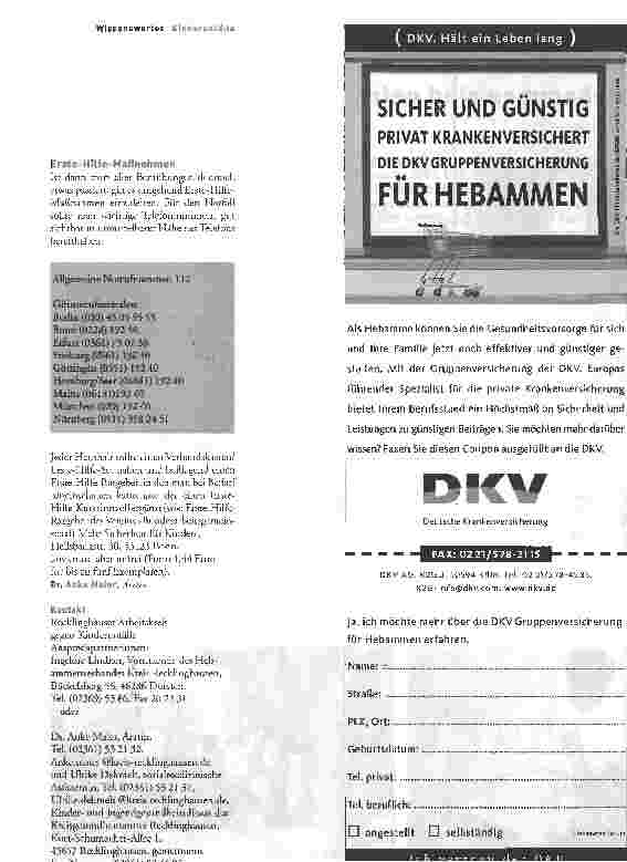 Vorschauseite 4: Kinderunfätle - Aufklärung so früh wie möglich