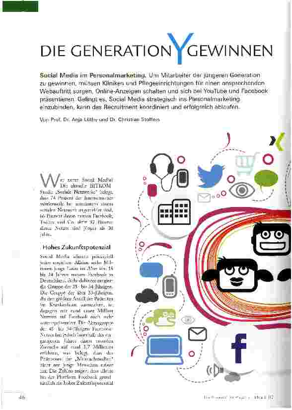 Vorschauseite 1: DIE GENERATION Y GEWINNEN