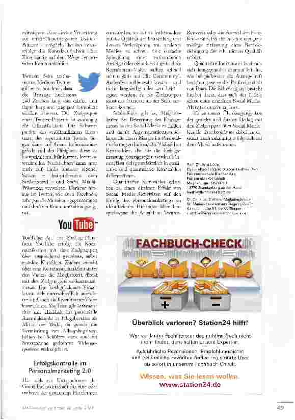 Vorschauseite 4: DIE GENERATION Y GEWINNEN