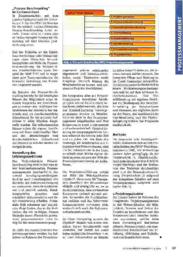 Vorschauseite 2: Permanente prozessorientierte Planung der Patientenversorgung
