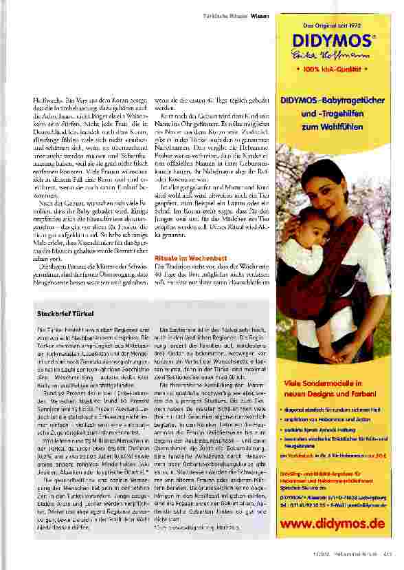 Vorschauseite 4: Warum Gelüsten-Nachgehen eine Pflicht und Babys-Salzen ein Muss ist