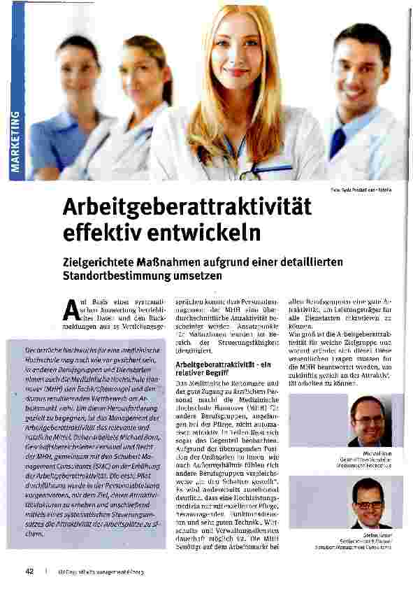 Vorschauseite 1: Arbeitgeberattraktivität effektiv entwickeln