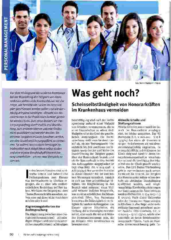 Vorschauseite 1: Was geht noch?