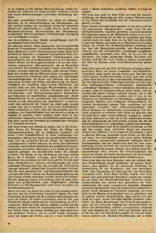 Vorschauseite 2: Die Bettruhe in der Therapie