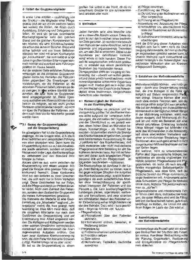 Vorschauseite 2: Motivationsdefizite und Mängel in der Gruppenstruktur