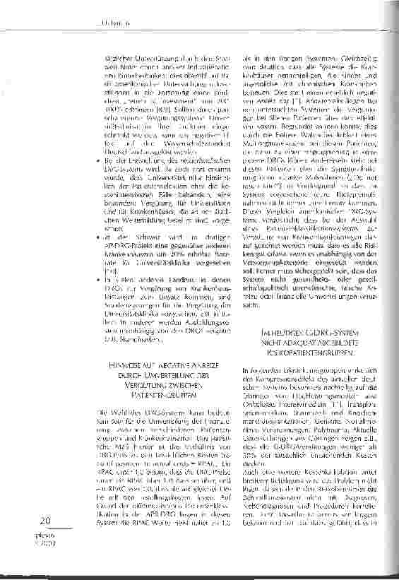 Vorschauseite 3: DRGs und Risikopatienten
