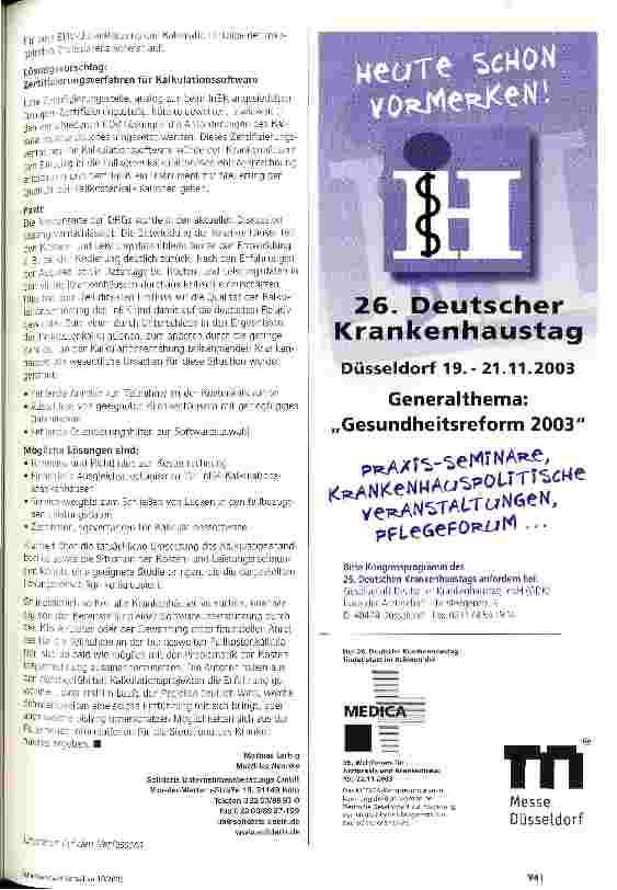 Vorschauseite 4: Standbein des G-DRG-Systems stärken - Qualität der Kostenund Leistungsdaten - Ursachen und Verbesserungspotenziale Teil 2: Die makroökonomische Sichtweise