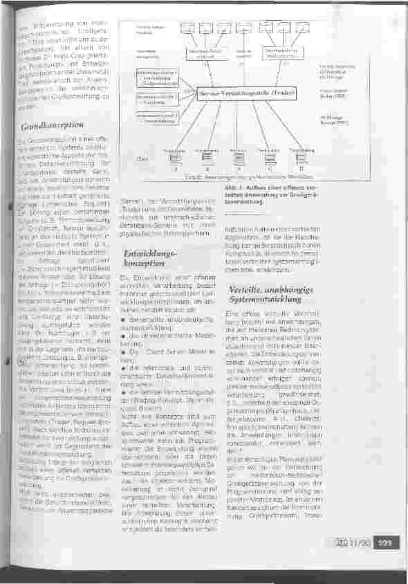 Vorschauseite 2: Offene verteilte Verarbeitung zur Verwaltung medizinischer Großgeräte Für strategische Entscheidungen über künftige Krankenhaus Software ist ODP die Basis