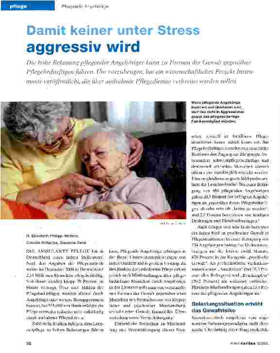 Vorschauseite 1: Damit keiner unter Stress aggressiv wird