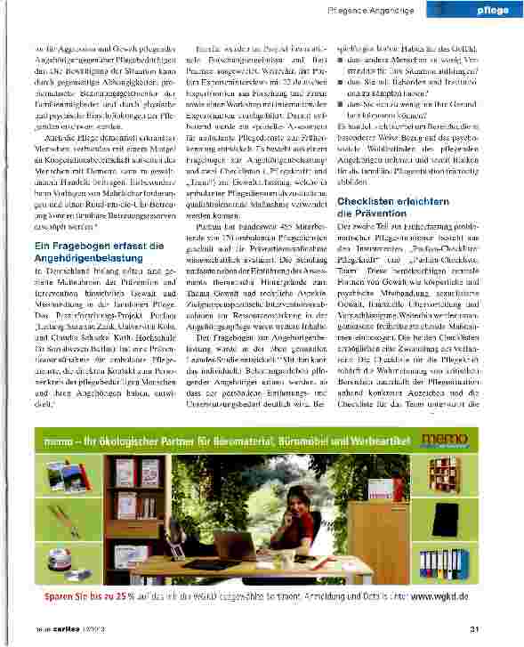 Vorschauseite 2: Damit keiner unter Stress aggressiv wird