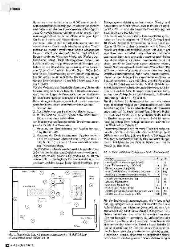 Vorschauseite 3: Schwangerschaft und Strahlen therapie - Ein Problem für beruflich strahlenexponierte Mitarbeiterinnen?