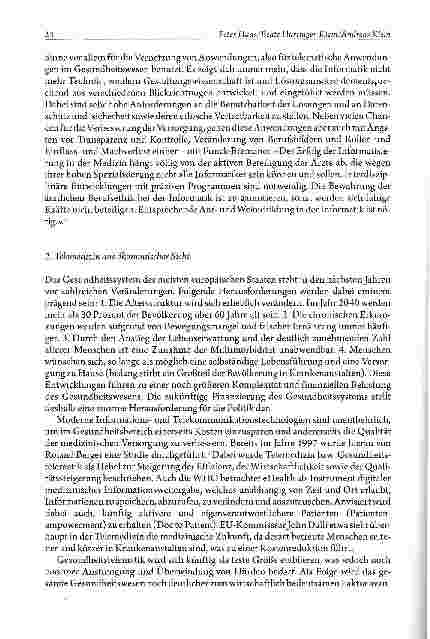 Vorschauseite 6: Gesundheitstelematik Medizinische, ökonomische und ethische Gesichtspunkte