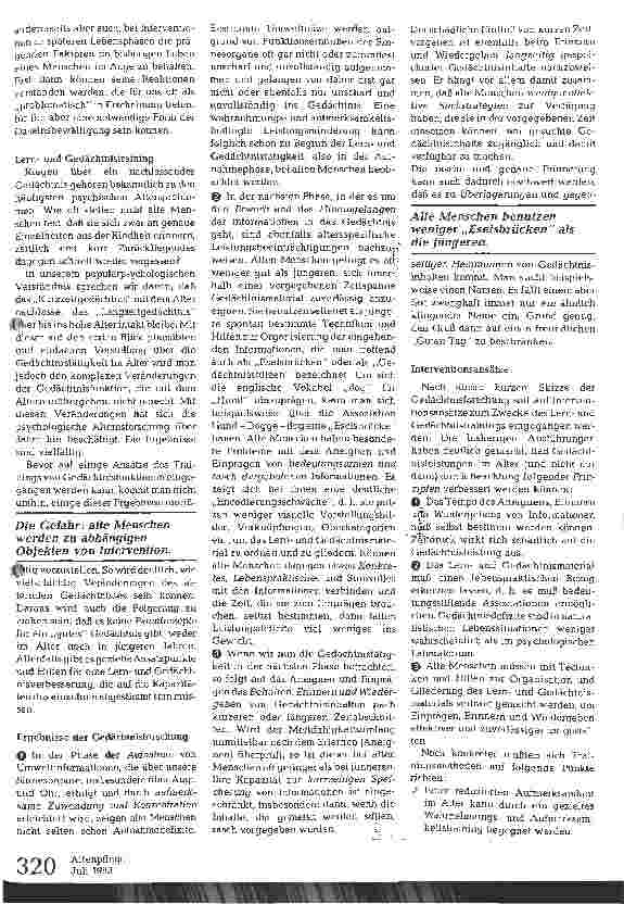 Vorschauseite 3: Grenzen psychologischer Intervention in der Altenhilfe