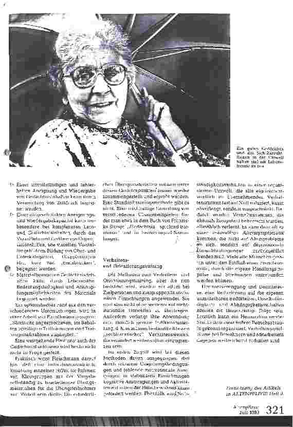 Vorschauseite 4: Grenzen psychologischer Intervention in der Altenhilfe