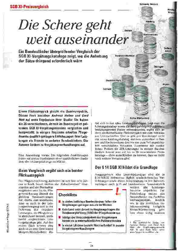 Vorschauseite 1: Die Schere geht weit auseinander