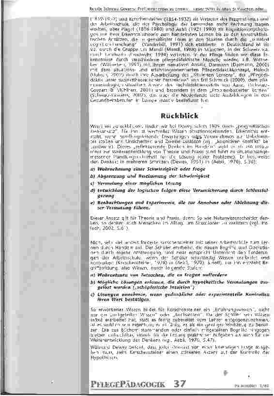 Vorschauseite 2: Problemorientiertes Lernen - neuer Wein in alten Schläuchen oder eher alter Wein in neuen Schläuchen?
