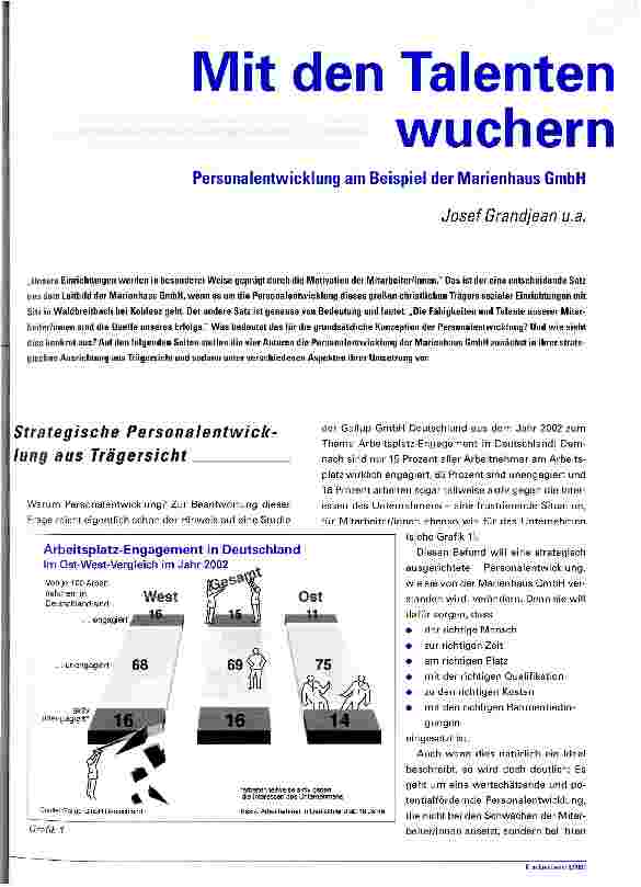 Vorschauseite 1: Mit den Talenten wuchern