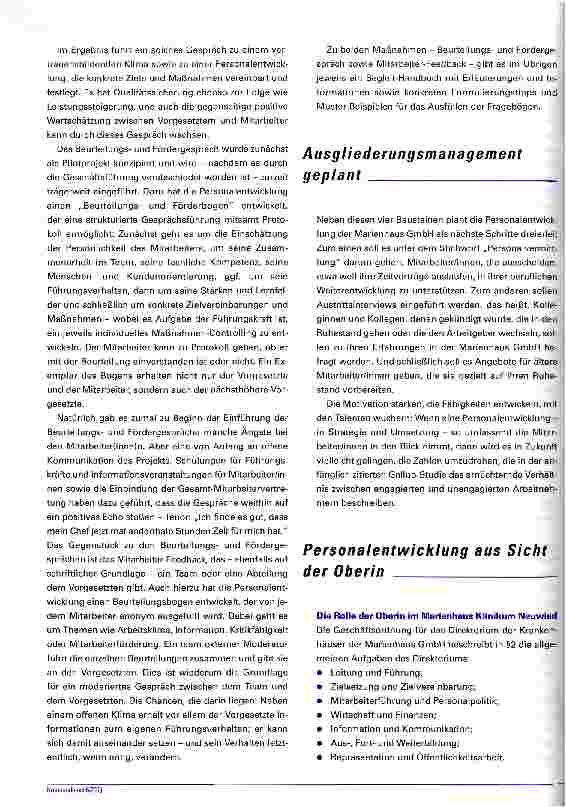 Vorschauseite 4: Mit den Talenten wuchern