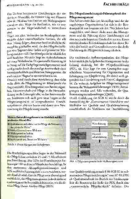 Vorschauseite 3: Praxis des Pflegemanagements in der stationären Altenhilfe