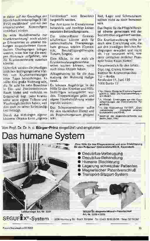 Vorschauseite 4: Projekt Krankenwohnung