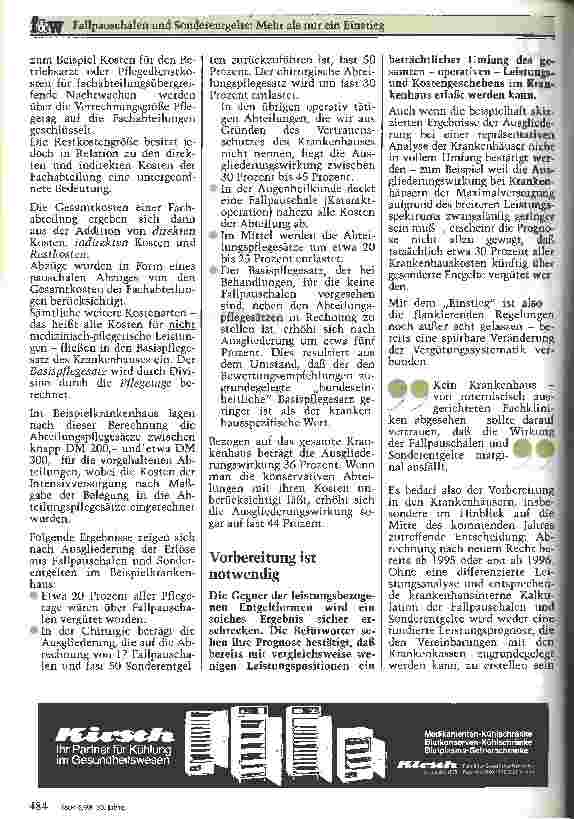 Vorschauseite 3: Fallpauschalen und Sonderentgelte: Mehr als nur ein Einstieg