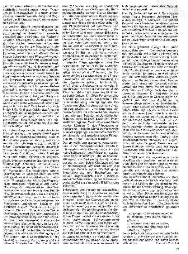 Vorschauseite 2: Die B.Braun-Stiftung, Melsungen Krankenpflege in den USA // Eine Studienreise