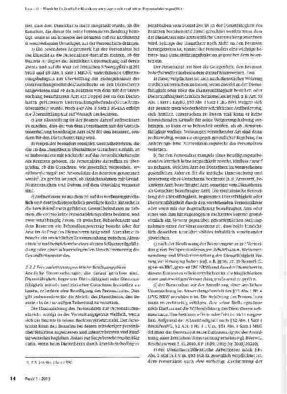 Vorschauseite 3: Einsicht in ärztliche Krankenunterlagen mit und ohne Personalaktenqualität
