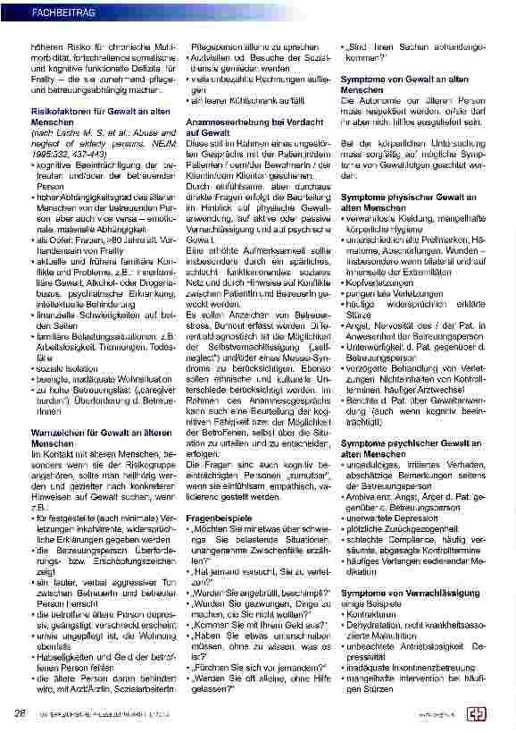 Vorschauseite 3: Diagnose Gewalt