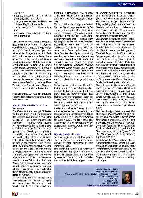 Vorschauseite 4: Diagnose Gewalt