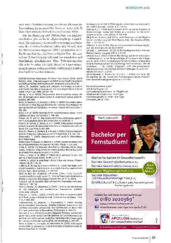 Vorschauseite 5: Mundpflege: Was hilft, was ist obsolet?