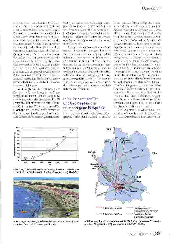 Vorschauseite 4: Die räumliche Ausbreitung von Infektionskrankheiten aus dem Blickwinkel der Geographie und Medizin