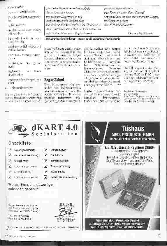 Vorschauseite 2: Schaufenster für Hausund Gemeindekrankenpflege