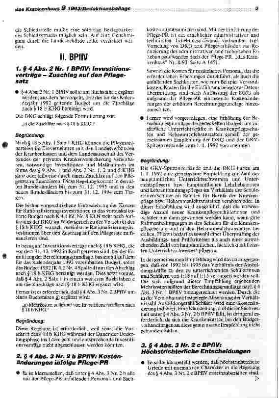 Vorschauseite 3: Legislativer Änderungsbedarf und offene Rechtsfragen Umsetzung des Gesundheitsstrukturgesetzes