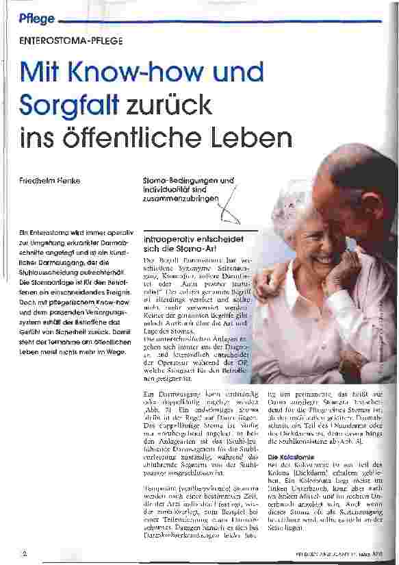 Vorschauseite 1: Mit Know-how und Sorgfalt zurück ins öffentliche Leben