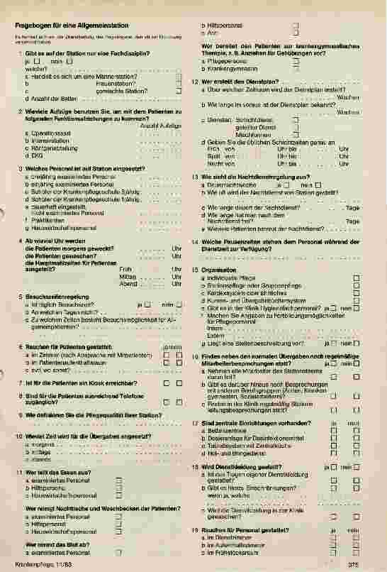 Vorschauseite 2: Fragebogen - ein Hilfsmittel beim Vorstellungsgespräch